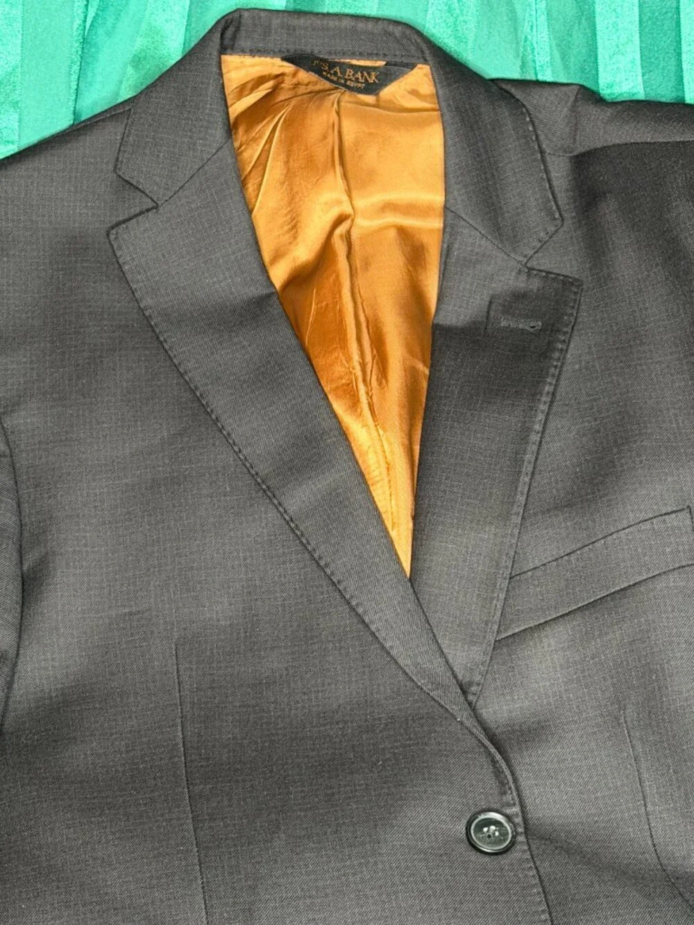 VINTAGE Joseph A. Bank Men's Slim Fit Wool Blazer 38R